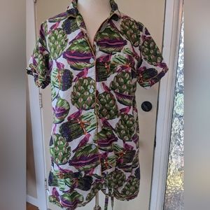 Printfresh Artichoke Short Sleep Set